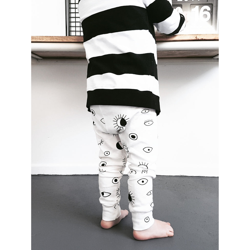 Eye Spy Children's and Baby Leggings, from Doctor Mother Other. Available from 3-6 months up to 2-3 years. 